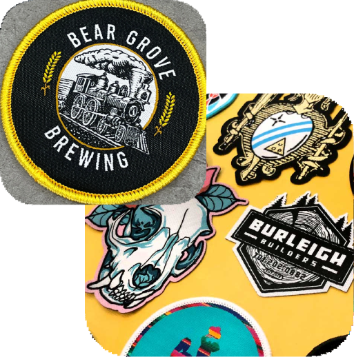 patches in different shaps