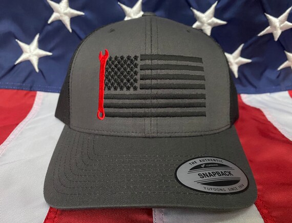 snap black patch on hats