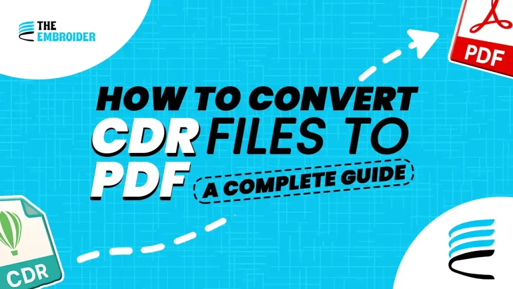 Convert CorelDRAW (CDR) files to PDF format