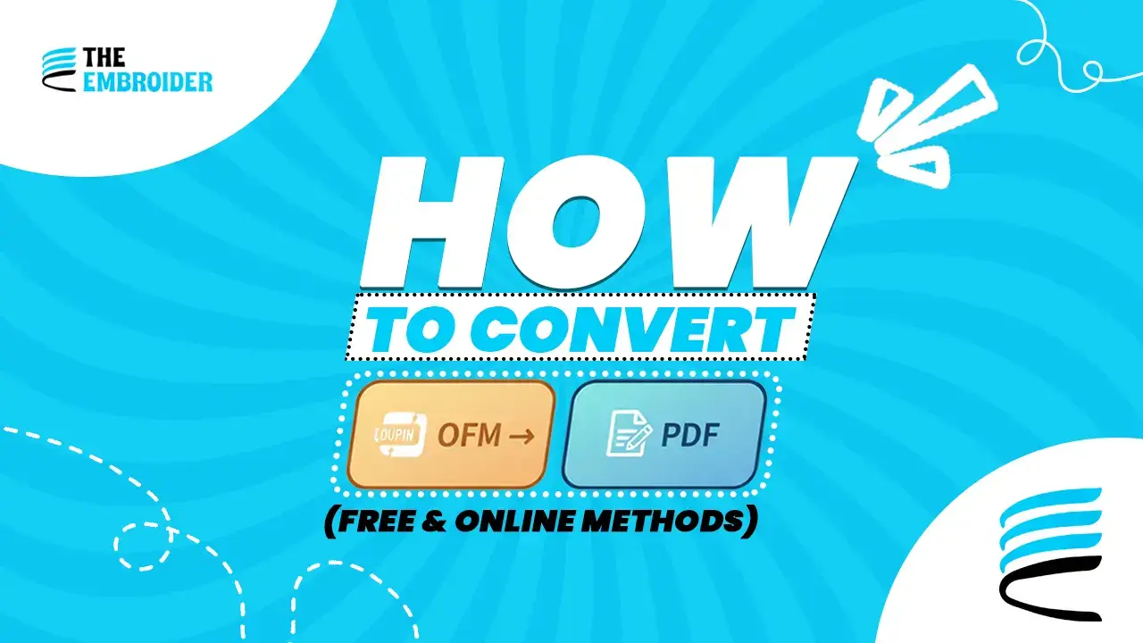 OFM to PDF file conversion guide.