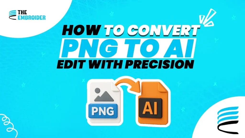 PNG to AI file conversion for vector editing