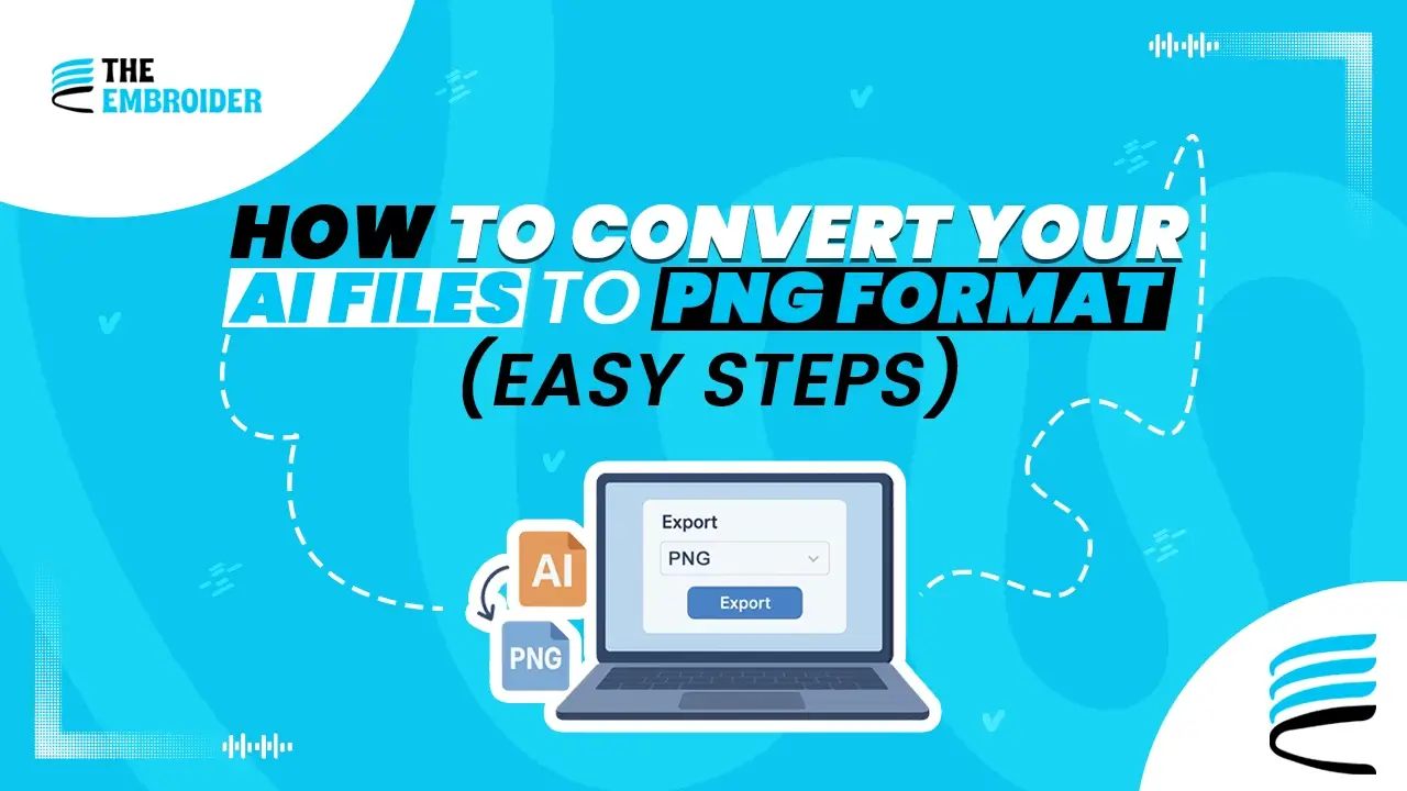 Convert your AI files to PNG format with simple steps.
