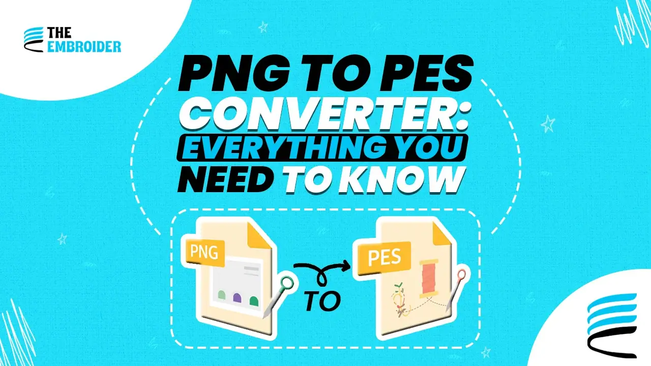 PNG to PES converter for embroidery.