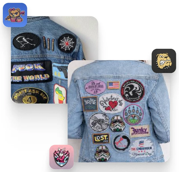 Large Patch for Back of Jacket — hero