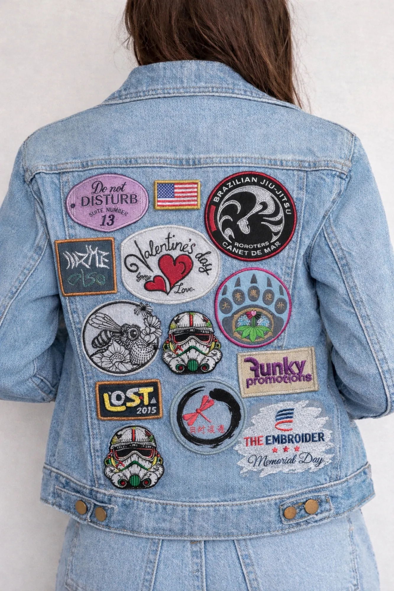 Large Patch for Back of Jacket — how it works